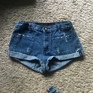 One teaspoon denim shorts. Size 28